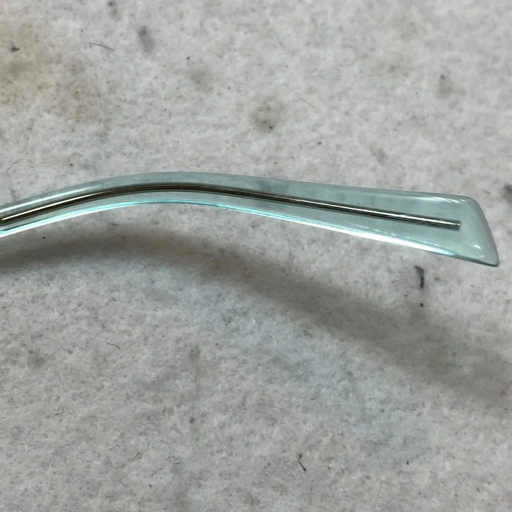 Puma PJ0049OCOS Eyeglasses Kids Clear Teal  Rectangular Frames 49-16-135